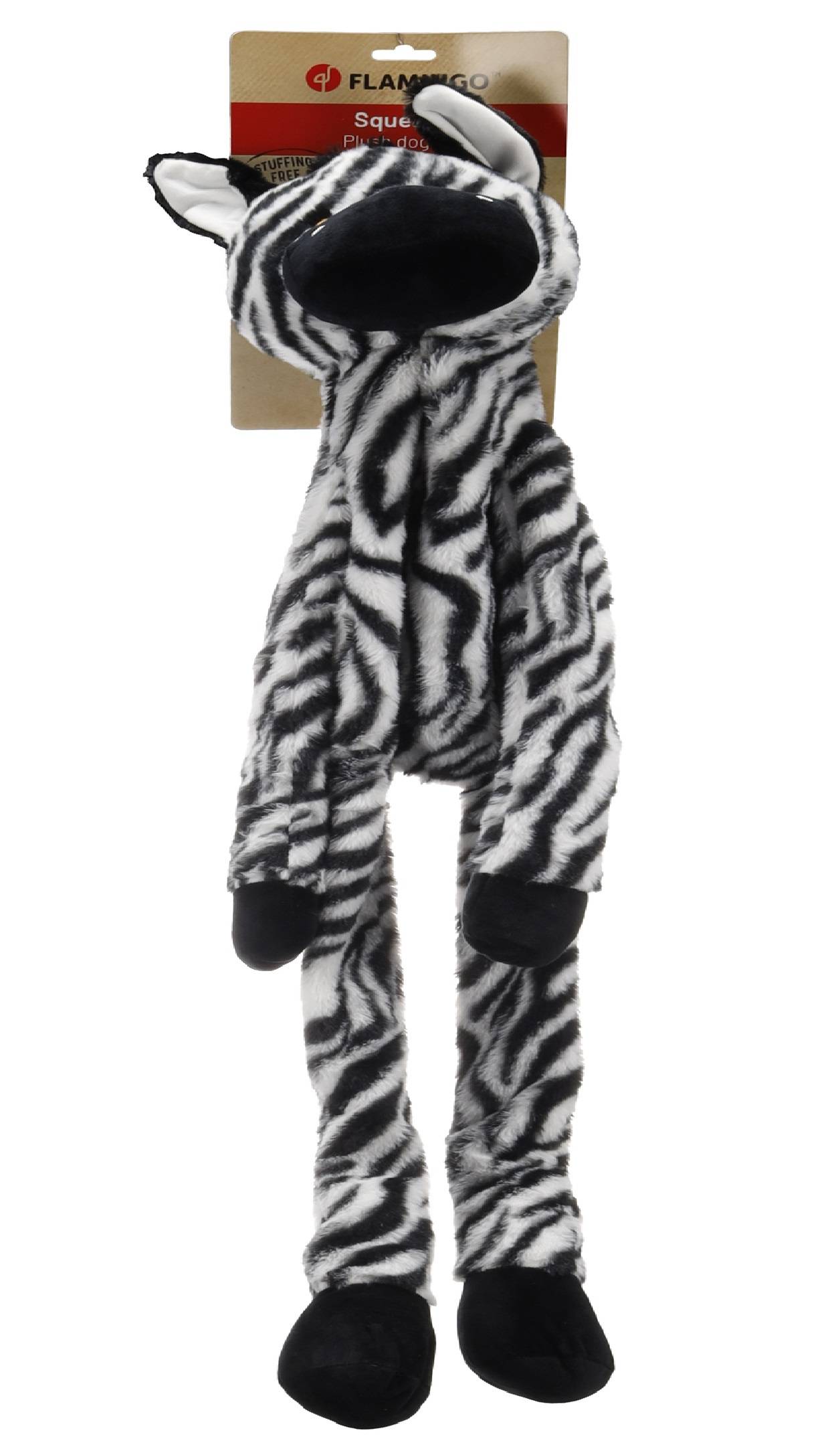 Eden - Jeu Geant sonore pour chien Zebre en peluche - Image 2