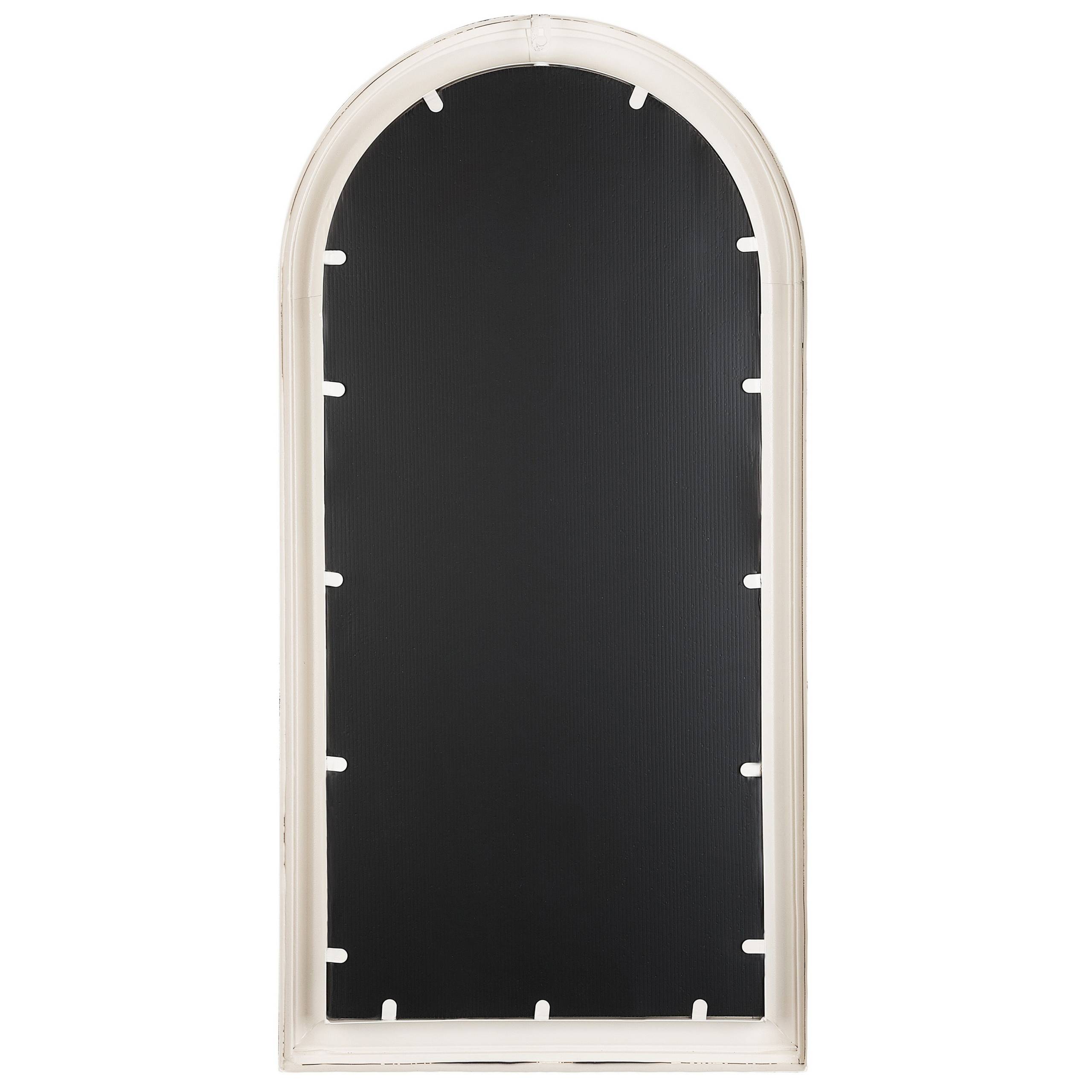 Beliani - Miroir Acier Blanc cassé CAMPEL - 49x5x97- Beliani - Image 5