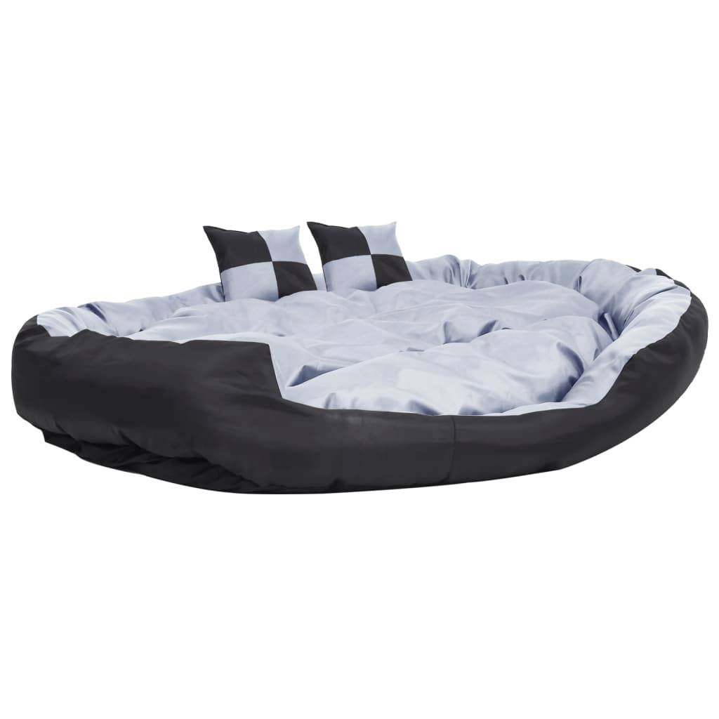 Vidaxl - Coussin réversible lavable pour chien Gris et noir 150x120x25cm vidaXL 171210 - Image 2
