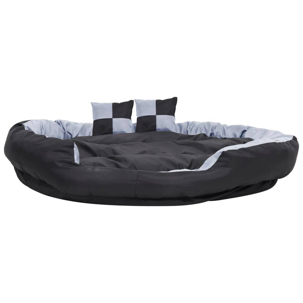 Vidaxl - Coussin réversible lavable pour chien Gris et noir 150x120x25cm vidaXL 171210 - Image 8