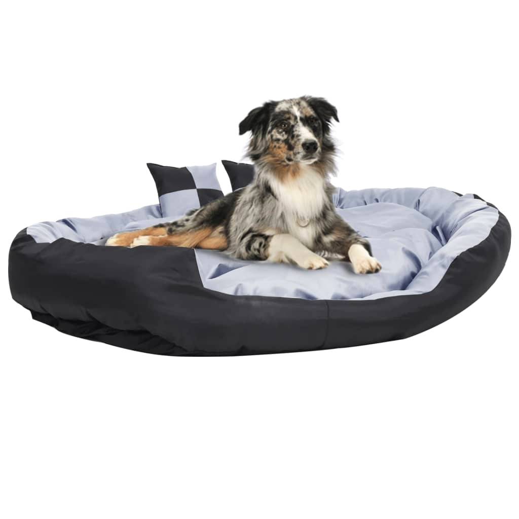 Vidaxl - Coussin réversible lavable pour chien Gris et noir 150x120x25cm vidaXL 171210 - Image 1