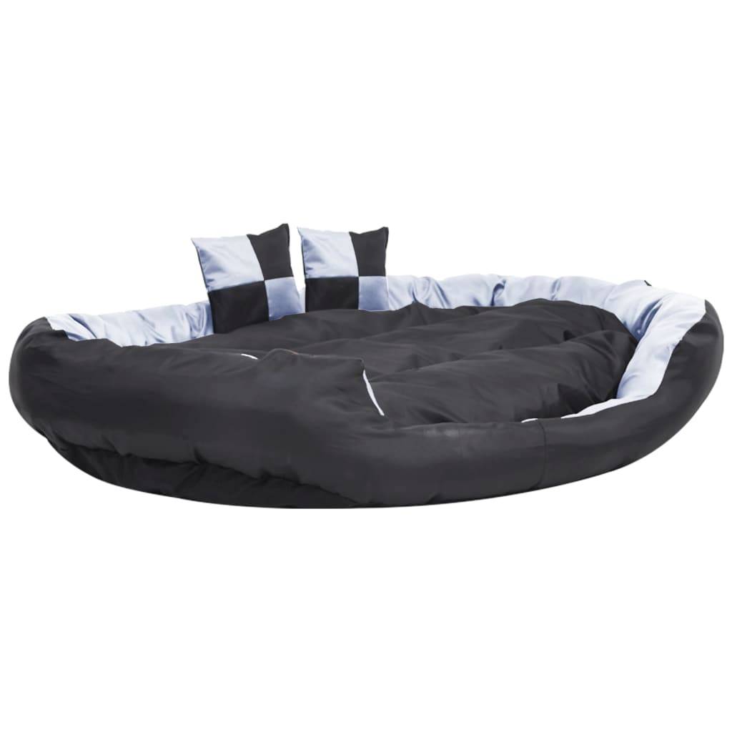 Vidaxl - Coussin réversible lavable pour chien Gris et noir 150x120x25cm vidaXL 171210 - Image 9