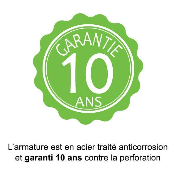 Trigano Jardin - Portique bois avec 2 balançoires + 1 plateforme avec toboggan + 1 siège face à face J-16595P4 Trigano Jardin - Imagen 9