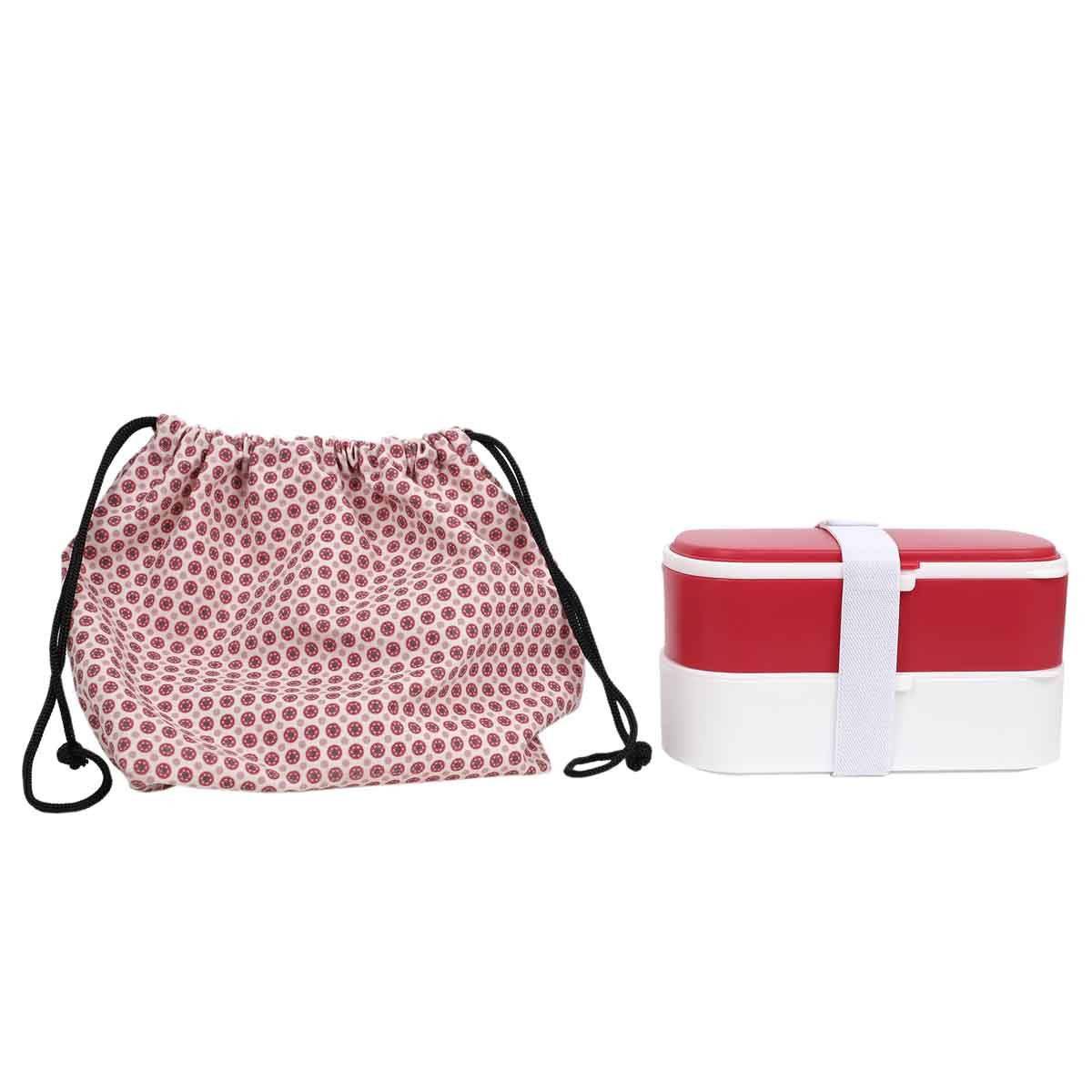 Cook Concept - Lunch Box pour Repas "3 Pièces" 18cm Rose - Image 1