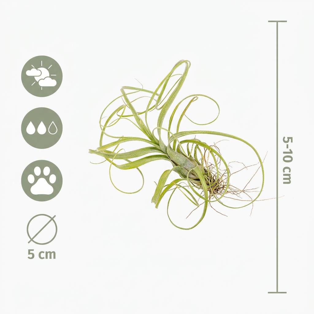 Lot de 10 - Tillandsia - Plantes aériennes - Dépolluantes - Très faciles d’entretien - 5-15 cm - Image 5