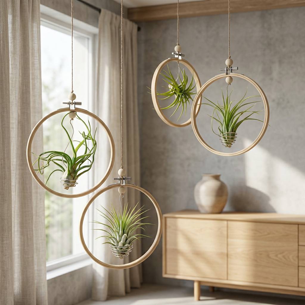 Lot de 10 - Tillandsia - Plantes aériennes - Dépolluantes - Très faciles d’entretien - 5-15 cm - Image 2
