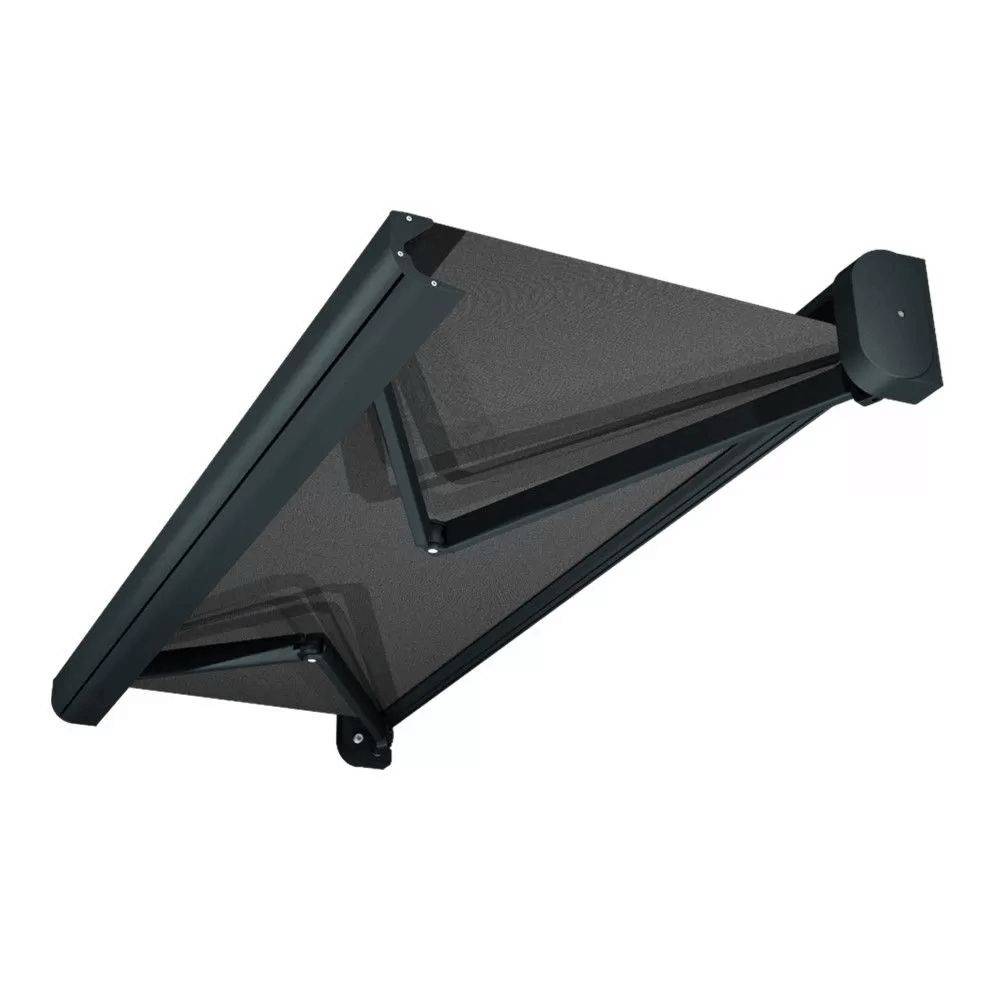 Intersun - Store banne coffre CELESTE 5,00x3,00 M (Manuelle - Gris Anthracite - Gris Graphite) - INTERSUN - Imagen 1