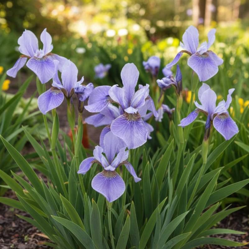Iris de Sibérie Cool Spring à fleurs Bleue/ - feuillage Caduc - Godet - 5/20 cm - Imagen 3