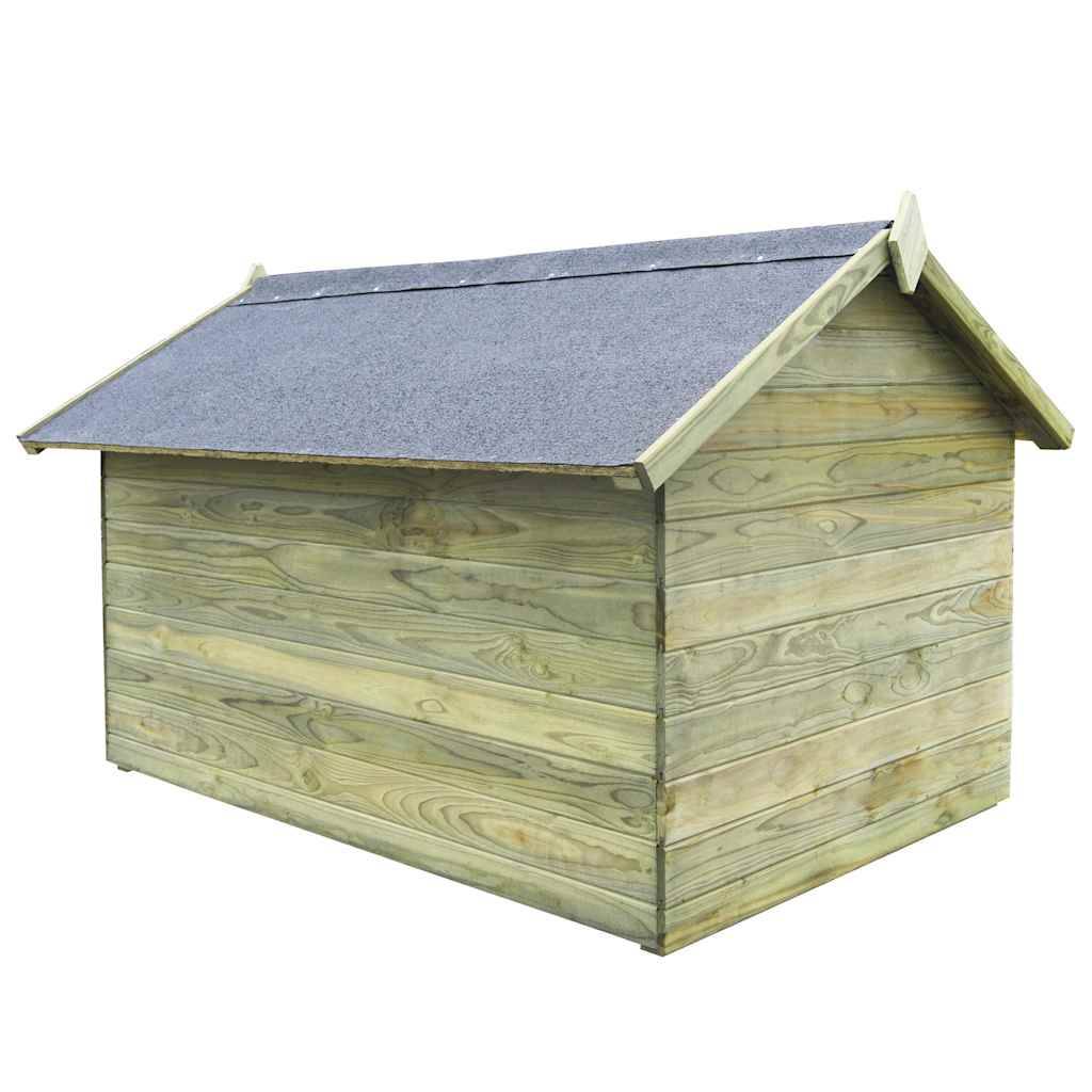 Vidaxl - Niche de jardin avec toit ouvrant en bois de pin imprégné vidaXL 45152 - Imagen 4