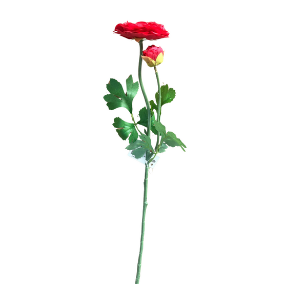 Renoncule Artificielle Rouge - Image 2