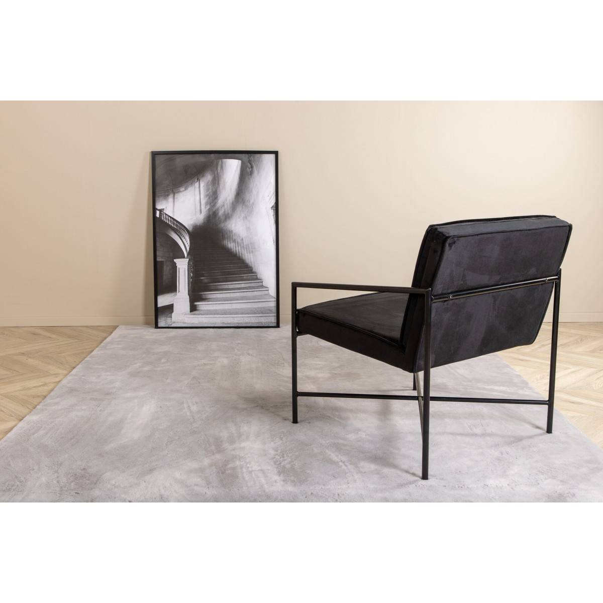 Tapis Design "Nina" 160x230cm Gris - Image 4