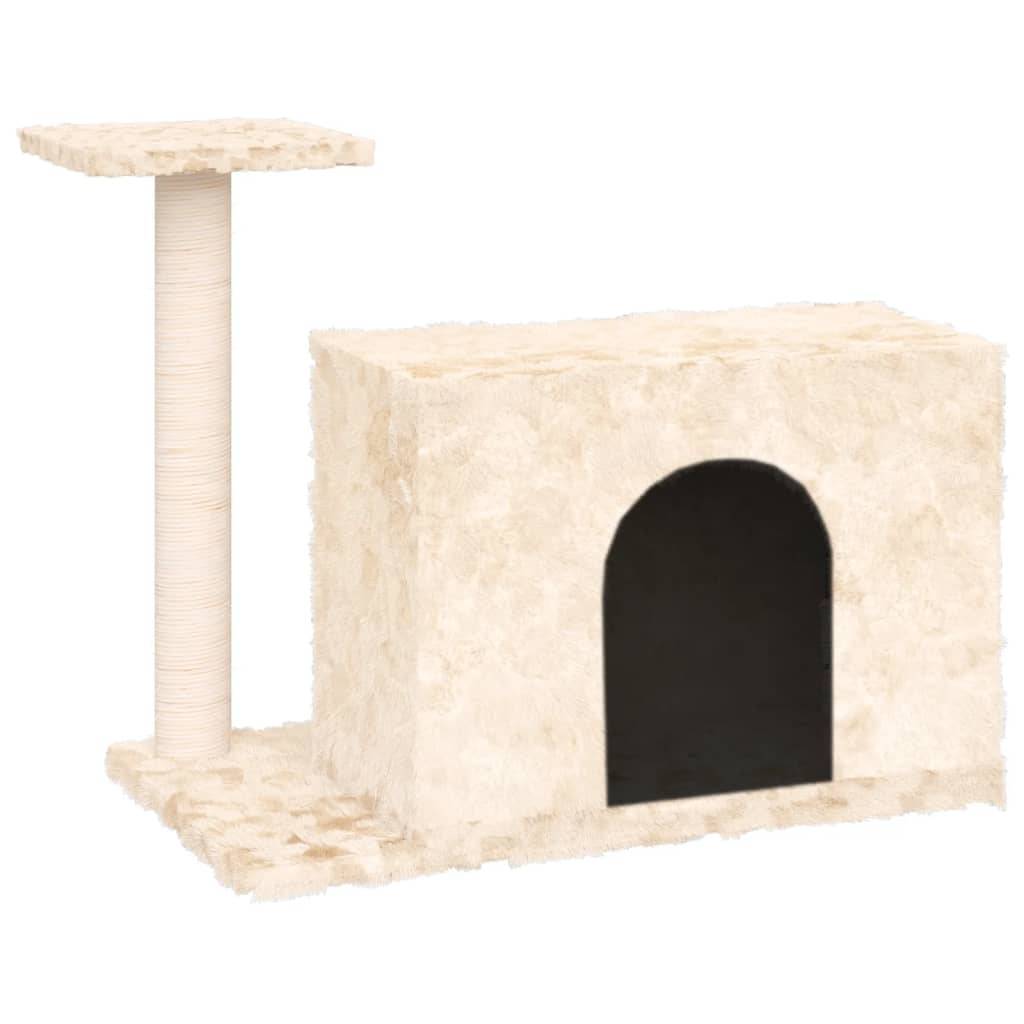 Vidaxl - Arbre à chat avec griffoir en sisal Crème 51 cm vidaXL 171585 - Imagen 2