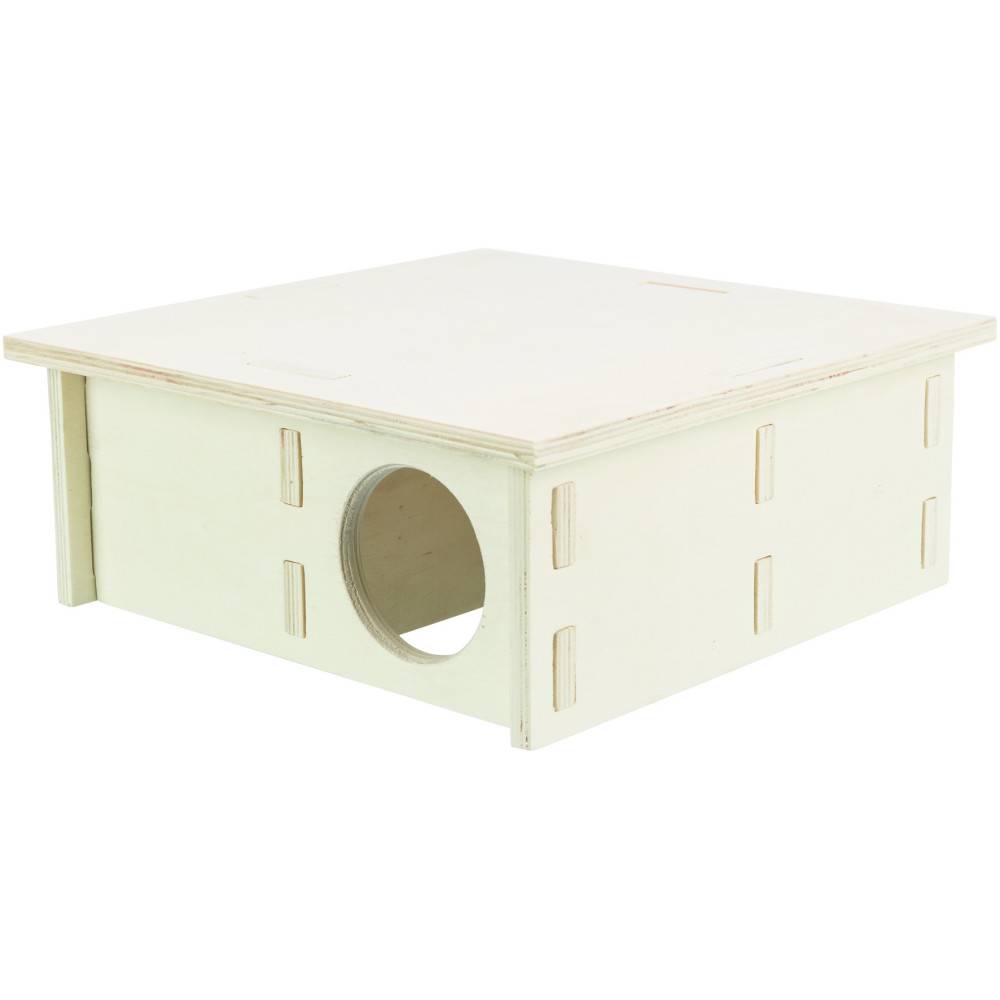 Trixie - Maison emboitable 4 chambres 25 x 10 x 25 cm pour souris, hamsters - Imagen 2