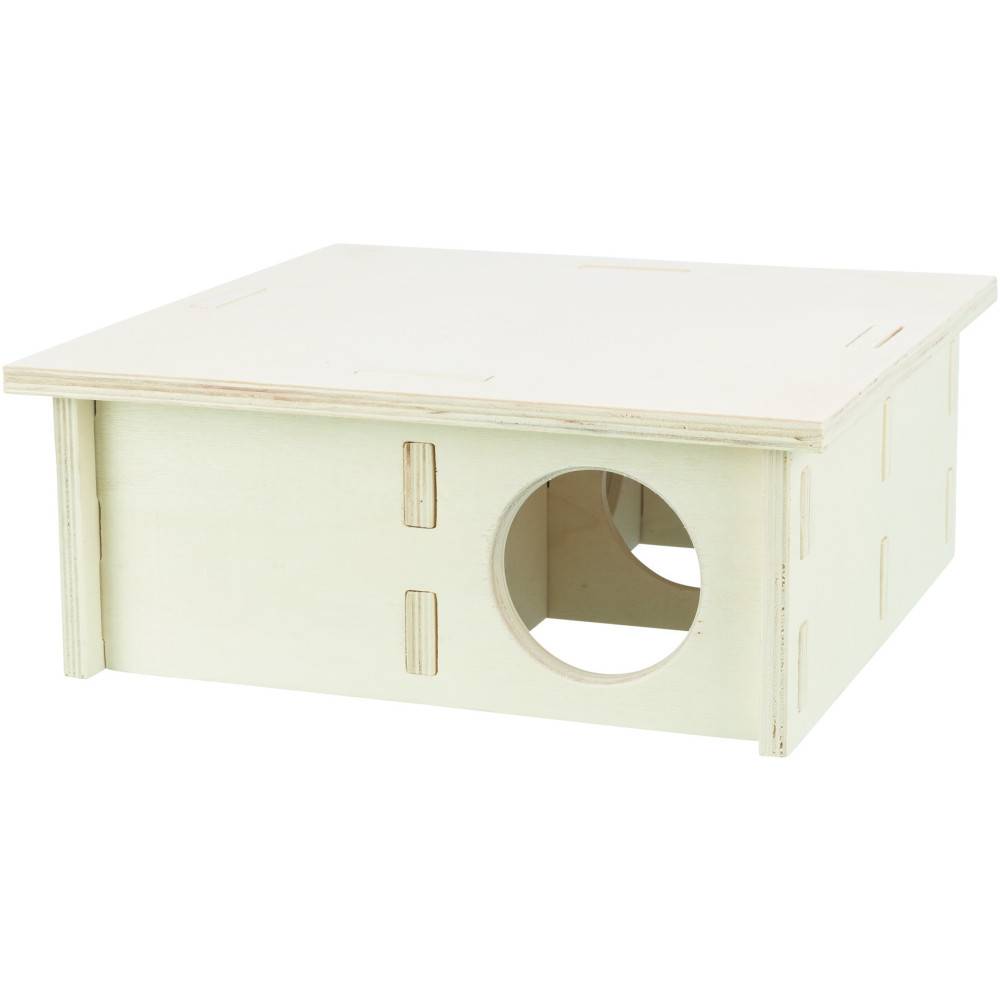 Trixie - Maison emboitable 4 chambres 25 x 10 x 25 cm pour souris, hamsters - Imagen 3