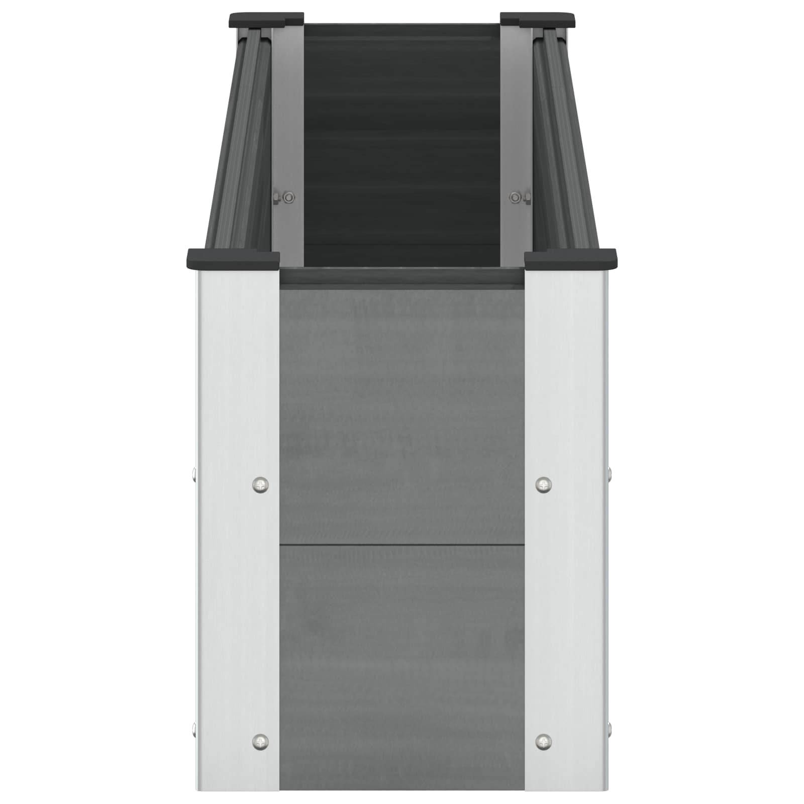 Prolenta Premium - Jardinière aluminium gris 150 x 30 x 36 cm - Prolenta premium p364.5 - Image 4