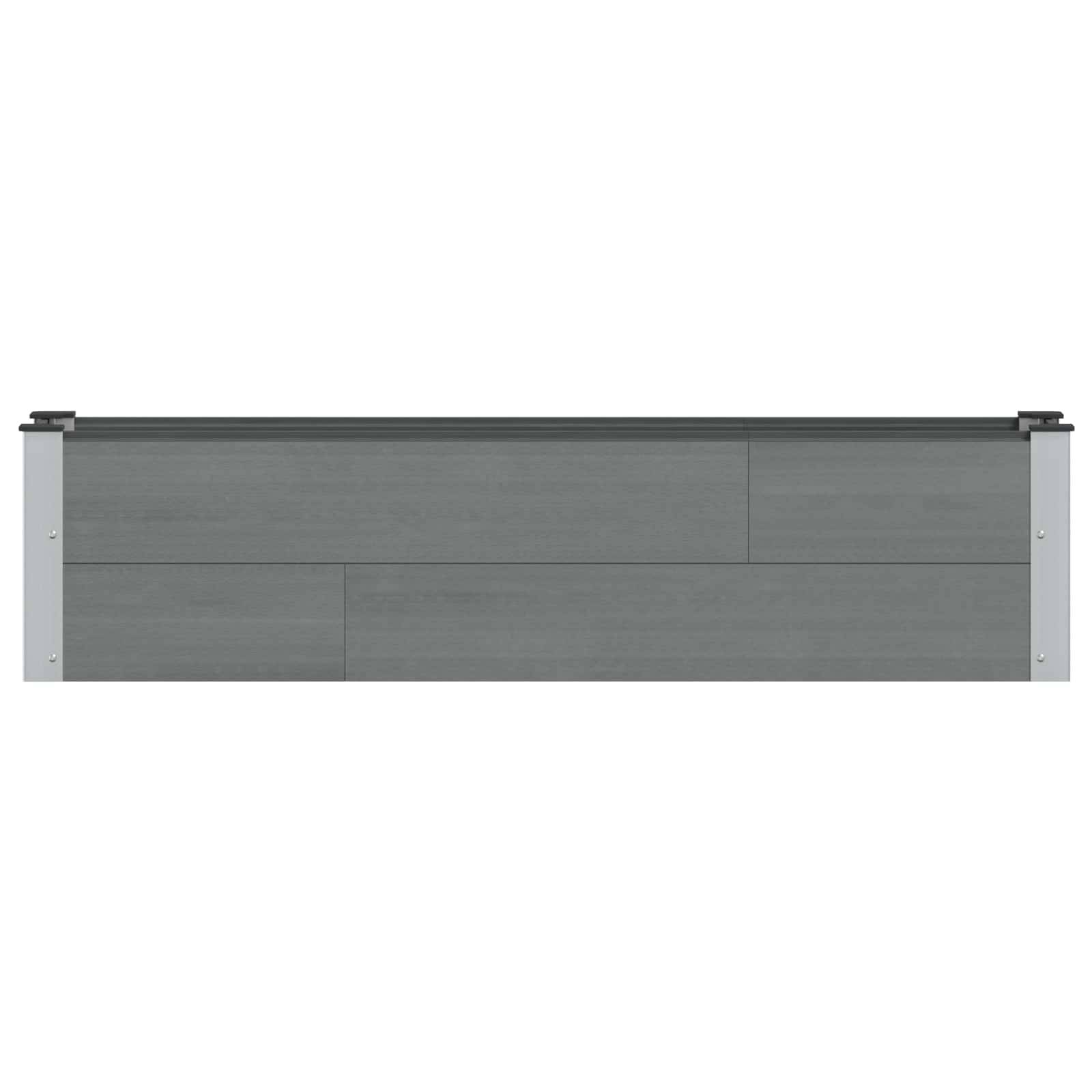 Prolenta Premium - Jardinière aluminium gris 150 x 30 x 36 cm - Prolenta premium p364.5 - Image 3