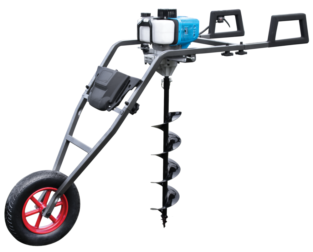 TARIERE BROUETTE THERMIQUE 52CC - LOTAR053 - LEMAN - Image 1