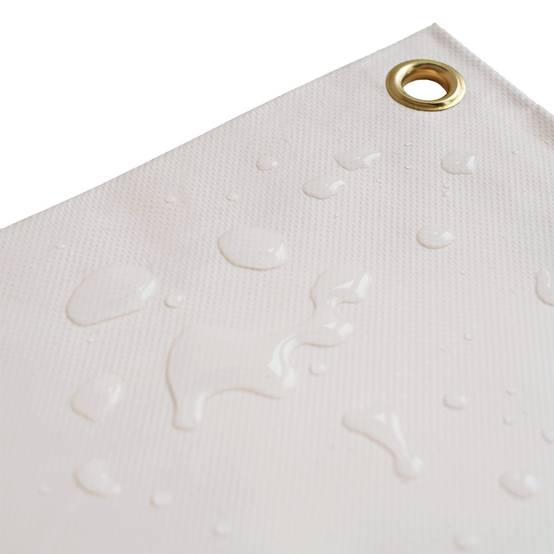 Bâche Bois 3x6 m LP640BO Blanc Crème - Garantie 8 ans - Bâche de protection étanche en PVC pour Bois de chauffage TECPLAST - Imagen 7