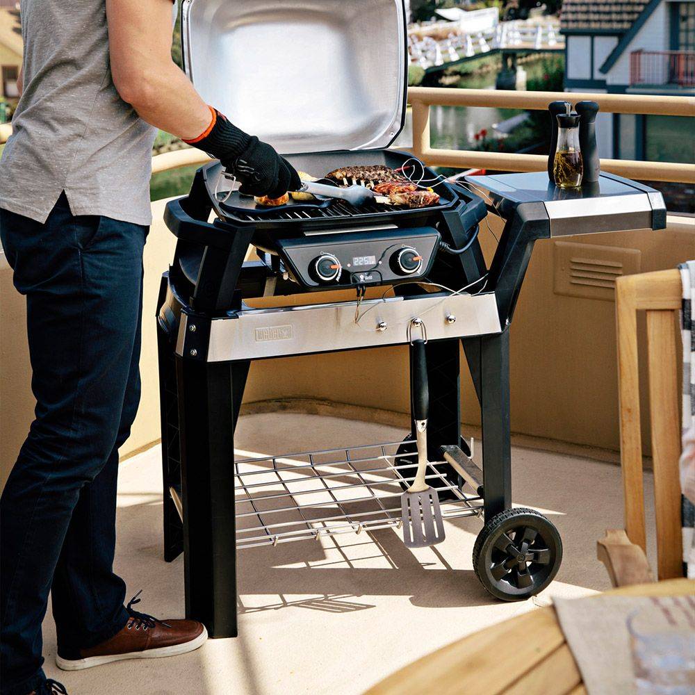 Weber - Desserte pour barbecue électrique Pulse 1000 / 2000 - Imagen 2