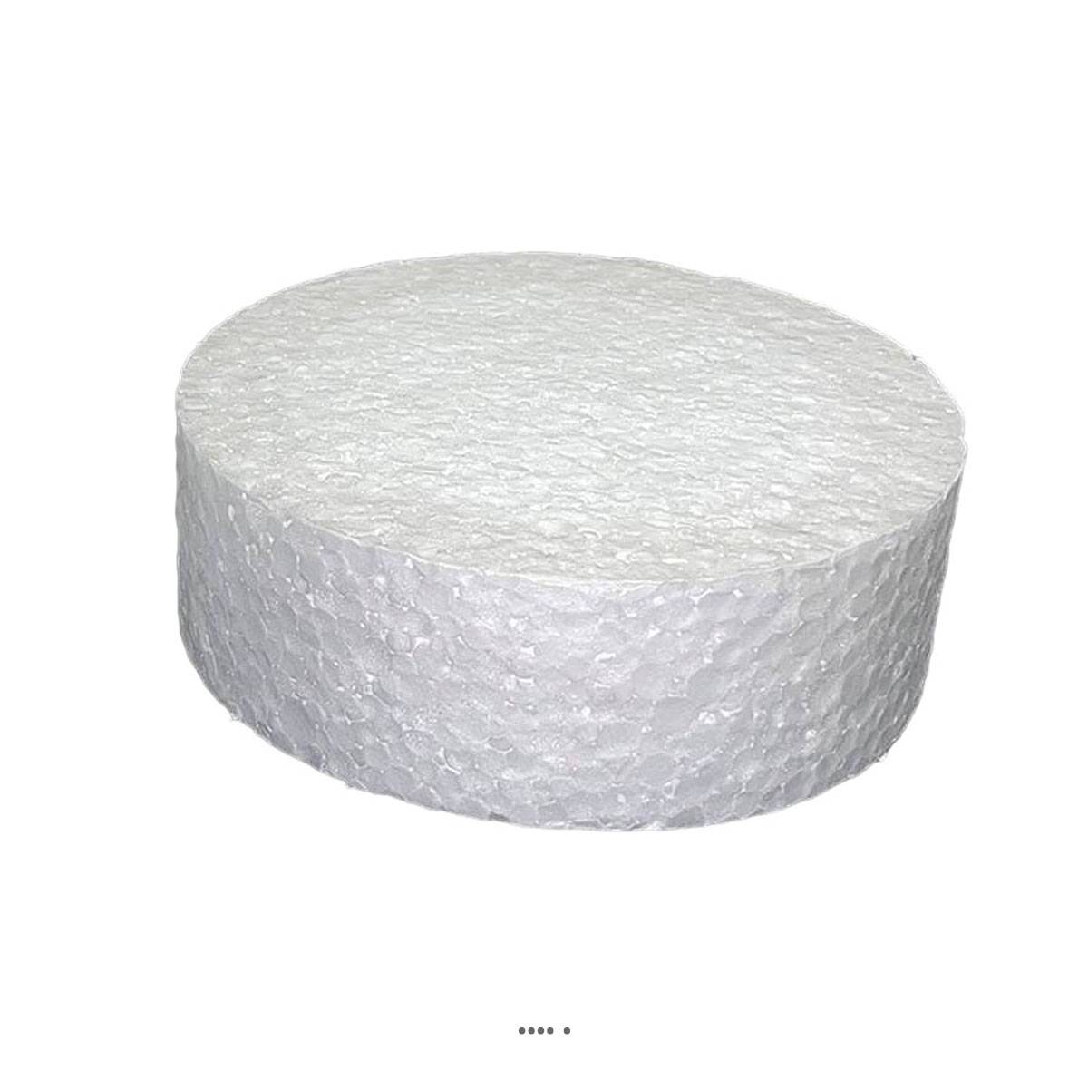 Artificielles - Disque Polystyrene M1 D 12 cm x H 4 cm haute densité pour calage pot - Imagen 1