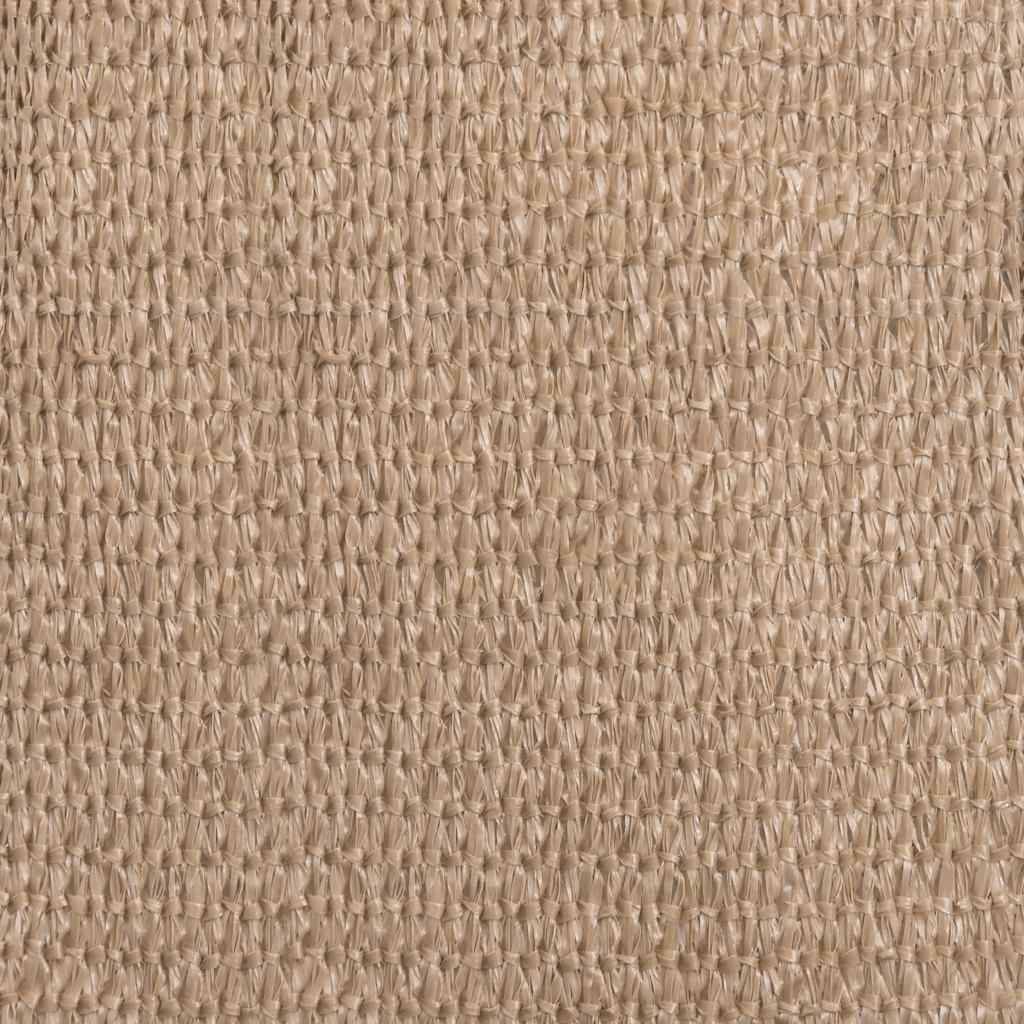 Voile d'ombrage PEHD taupe 300 x 300 cm - PANGIVO - Image 8