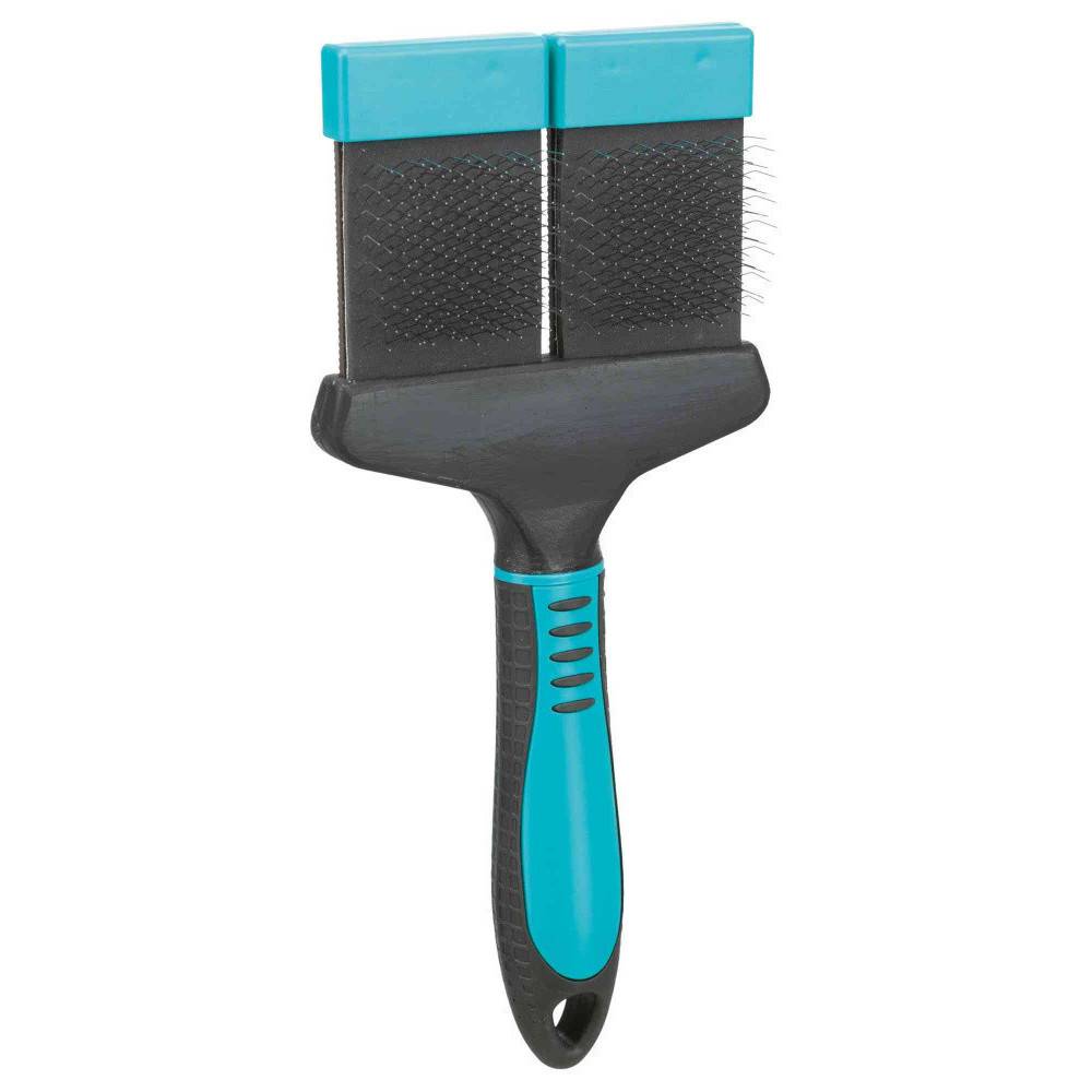 Trixie - Brosse Souple, tête Flexible 21 x 10 cm pour chat et chien - Imagen 1