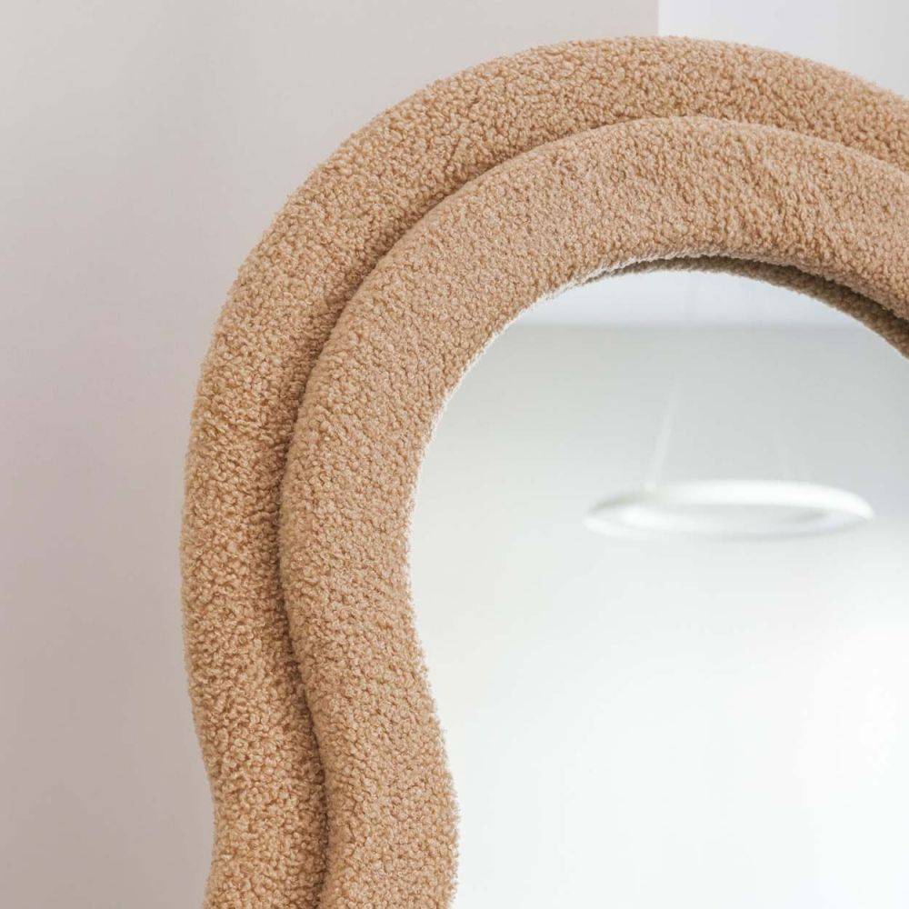 Flamingo - Miroir cadre en tissu Charlotte - Imagen 4