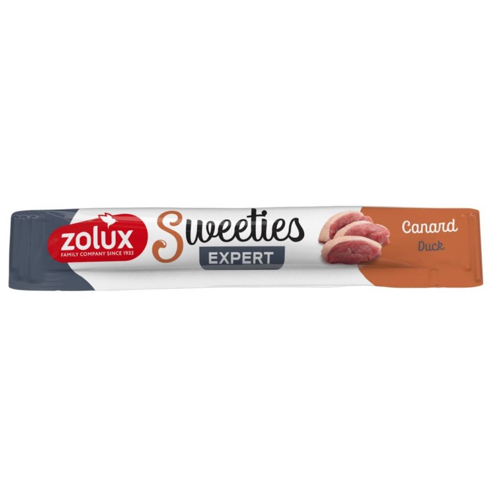 Zolux - zolux - Stick crema Pato SWEETIES 14 g para perro - Imagen 2