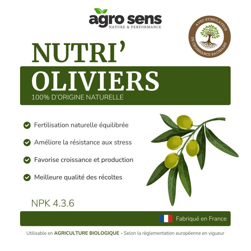 Nutri Oliviers - Engrais liquide pour oliviers - 1 litre (500 litres de préparation) - Image 4