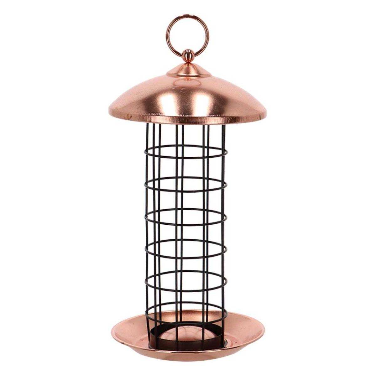 Esschert Design - Mangeoire à oiseaux Plaqué cuivre - boules de graisses - Imagen 1