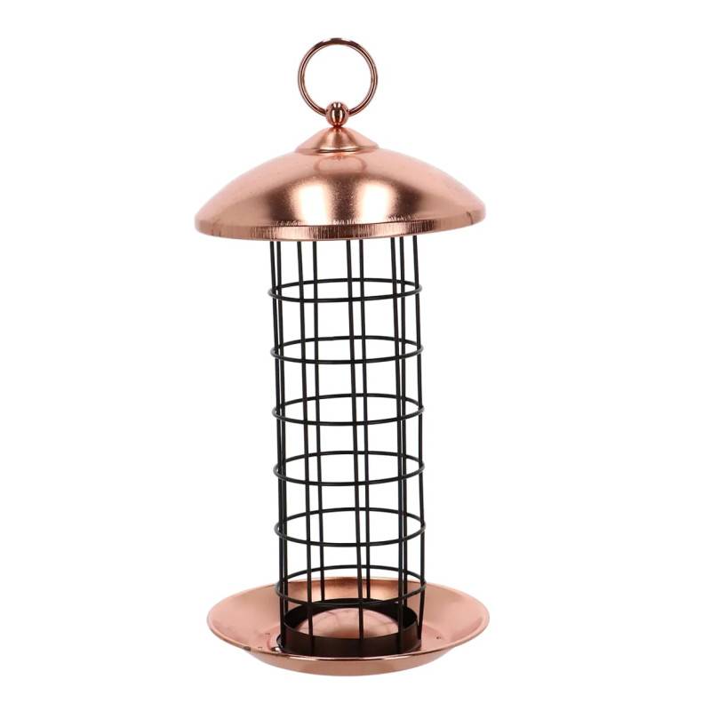 Esschert Design - Mangeoire à oiseaux Plaqué cuivre - boules de graisses - Imagen 7