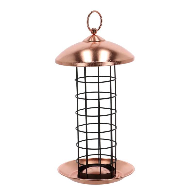Esschert Design - Mangeoire à oiseaux Plaqué cuivre - boules de graisses - Imagen 6