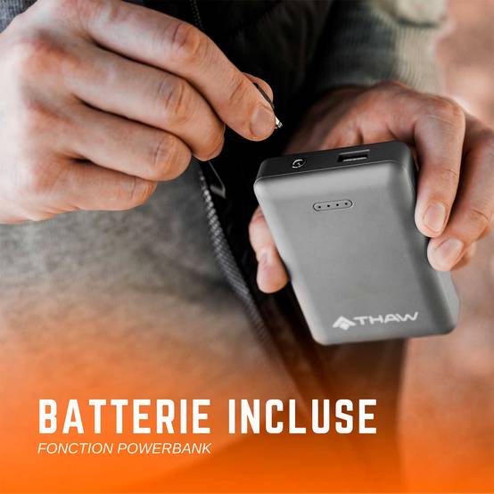 Gilet chauffant femme thaw - rechargeable usb-c, chaleur jusqu'à 9h - taille xl Gilet chauffant femme thaw - rechargeable usb-c, chaleur jusqu'à 9h - taille xl