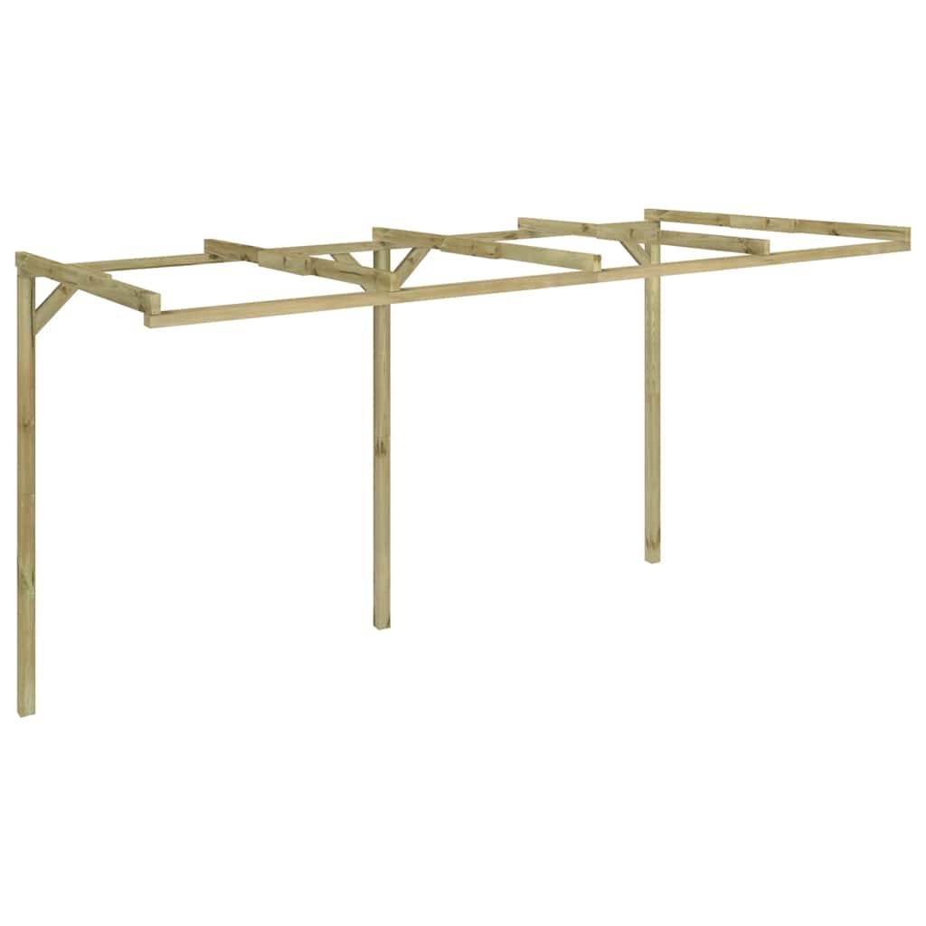 Vidaxl - Pergola à appentis 2 x 4 x 2,2 m Bois 8 m² vidaXL 41710 - Imagen 5