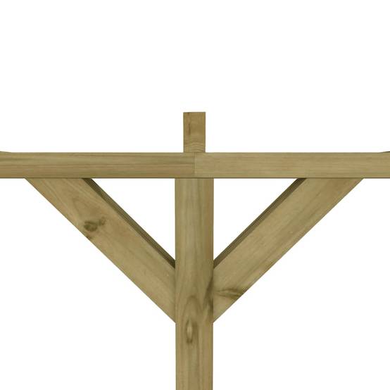 Vidaxl - Pergola à appentis 2 x 4 x 2,2 m Bois 8 m² vidaXL 41710 - Imagen 6