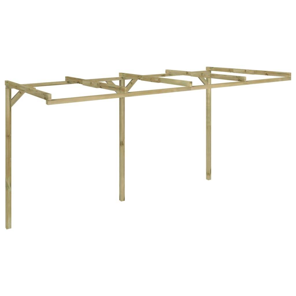 Vidaxl - Pergola à appentis 2 x 4 x 2,2 m Bois vidaXL 41710 - Image 5