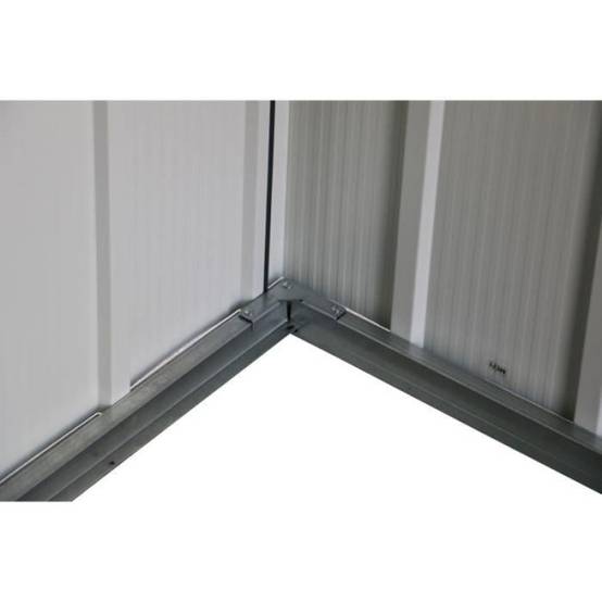 Duramax - Abri de jardin - Métal - DURAMAX - 2,47 m² - 0,33 mm - Anthracite - DUECO64PR - Image 5
