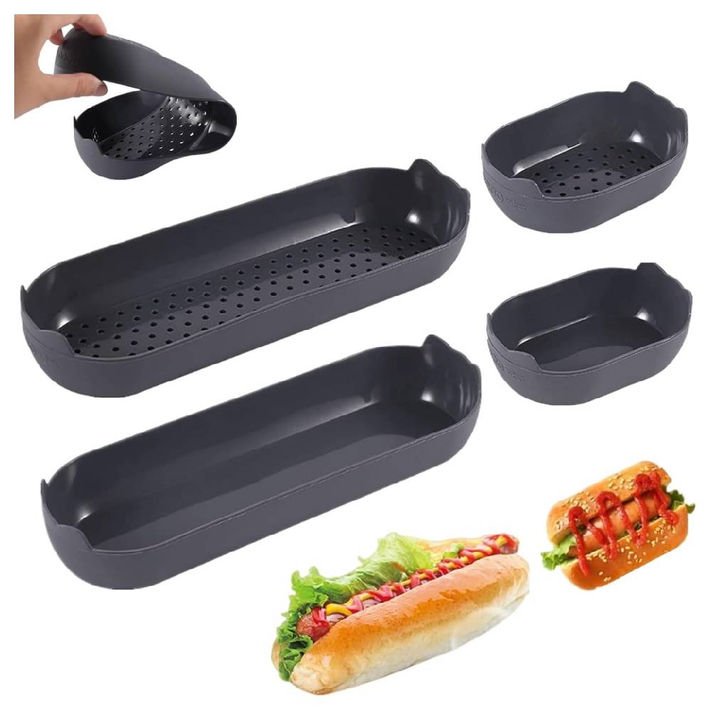 0 - Moule silicone à baguettes (lot de 4) - Antiadhésif & lavable - Résiste à 230°C - Image 1