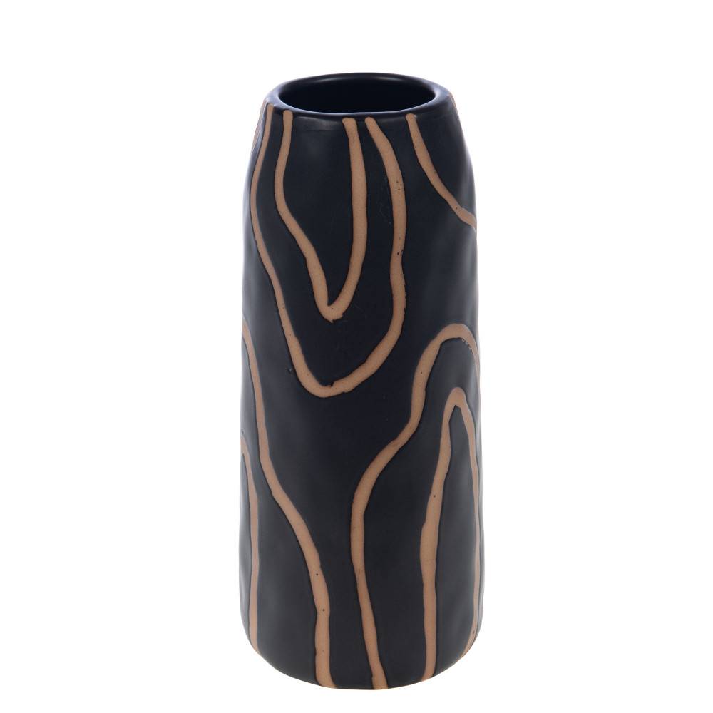 Amadeus - Vase Gaby noir grand modèle