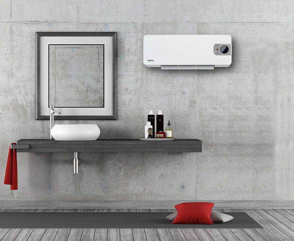 Supra - Chauffage soufflant céramique fixe 2000w blanc CERO Supra - Imagen 2