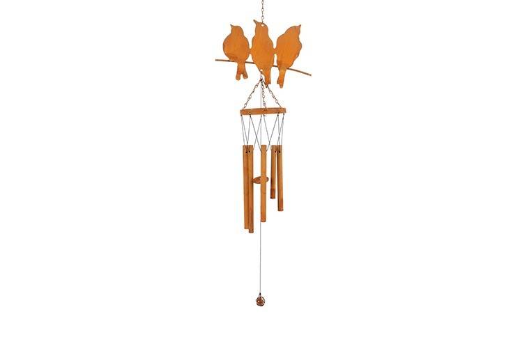 Carillon Birds rouille-20,5x9,5x77CM