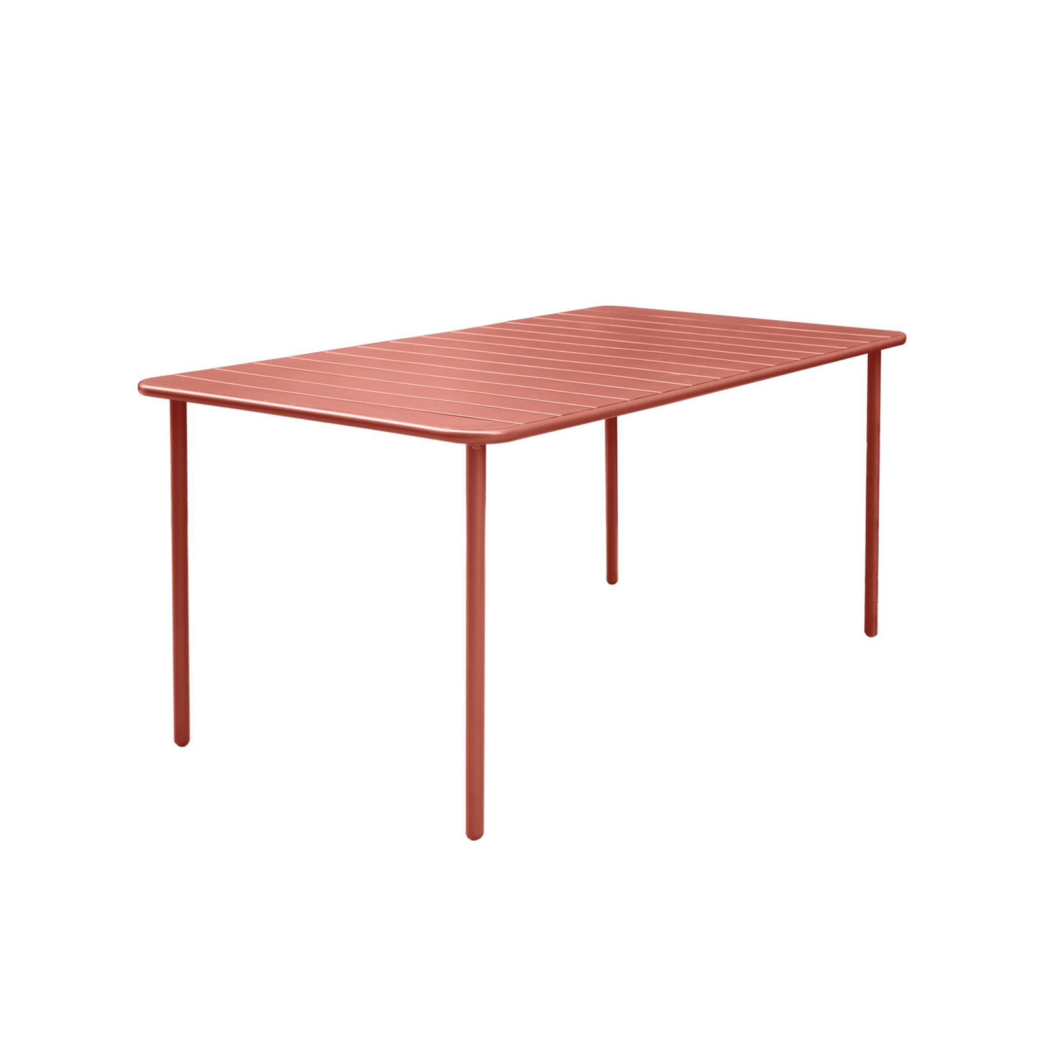 sweeek - Table de jardin métal + 6 assises terracotta Amélia | sweeek - Image 6
