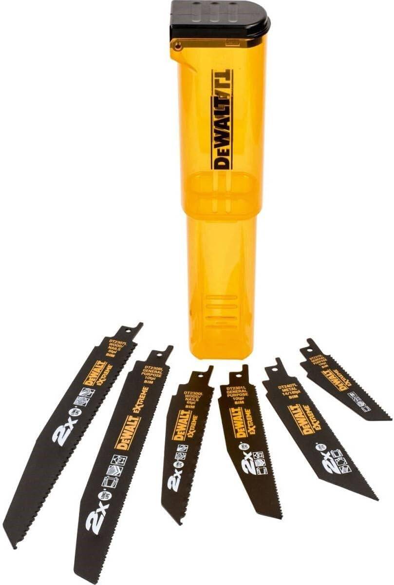 Coffret 6 lames scie sabre - DEWALT - DT2440L-QZ - Image 4