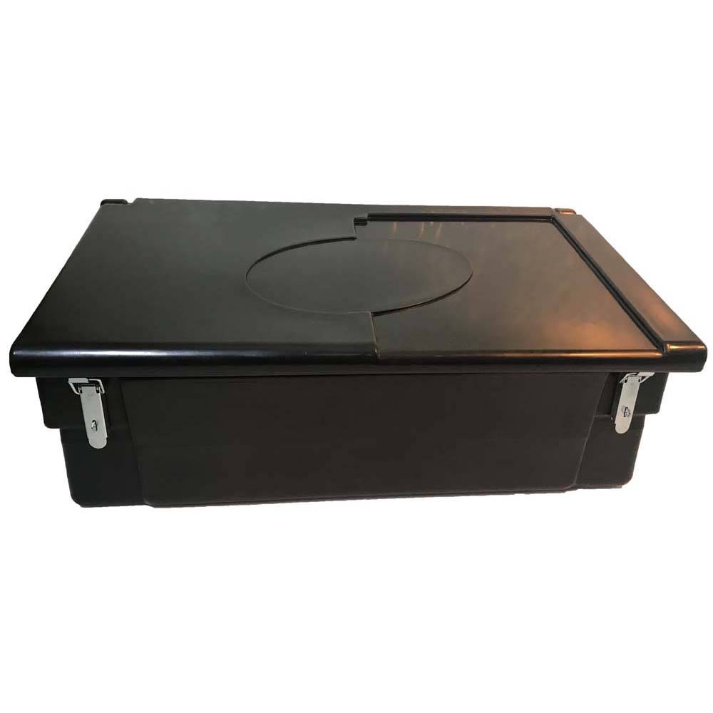 Coffre de jardin 100l avec grenouillères-plast'up rotomoulage - Imagen 1