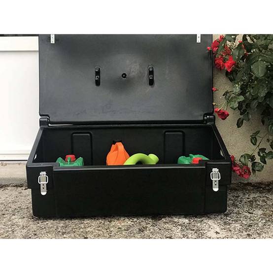 Coffre de jardin 100l avec grenouillères-plast'up rotomoulage - Imagen 3