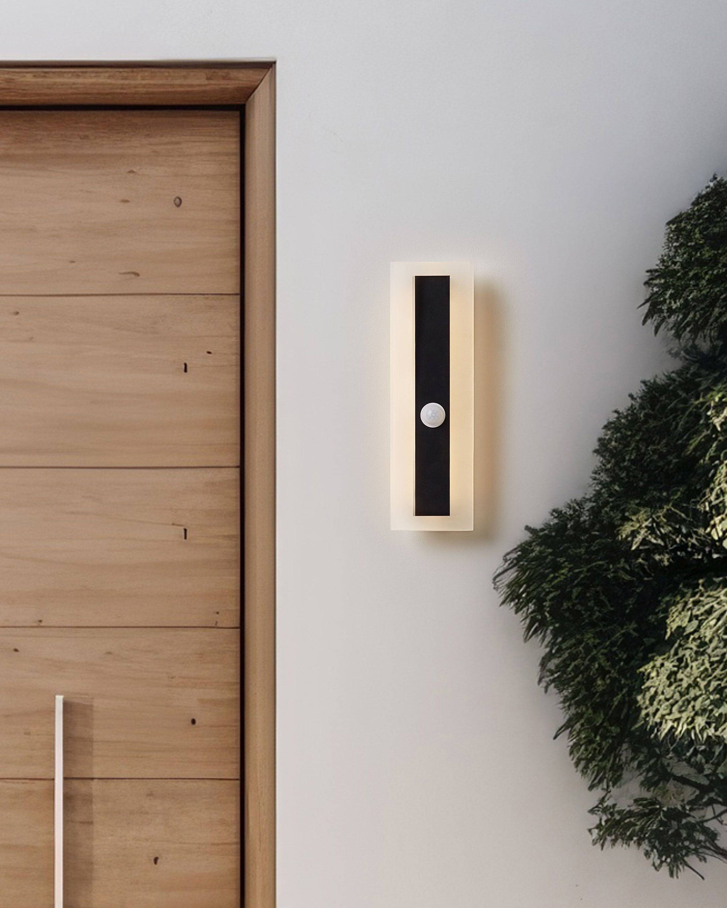 Beliani - Lampe murale pour l'extérieur Acier Noir SAVANE - Beliani - Imagen 1