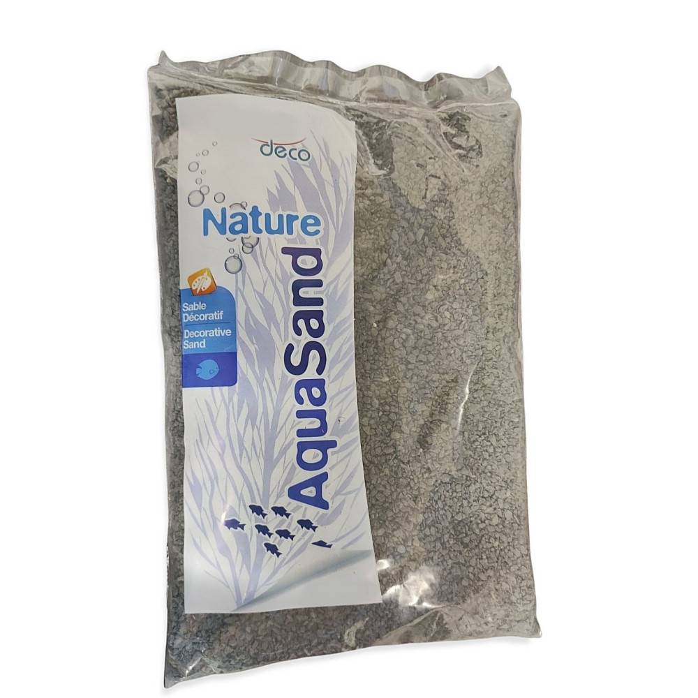 Sol décoratif 1-4 mm, naturel basalte noir AquaSand 1 kg pour aquarium - Image 1
