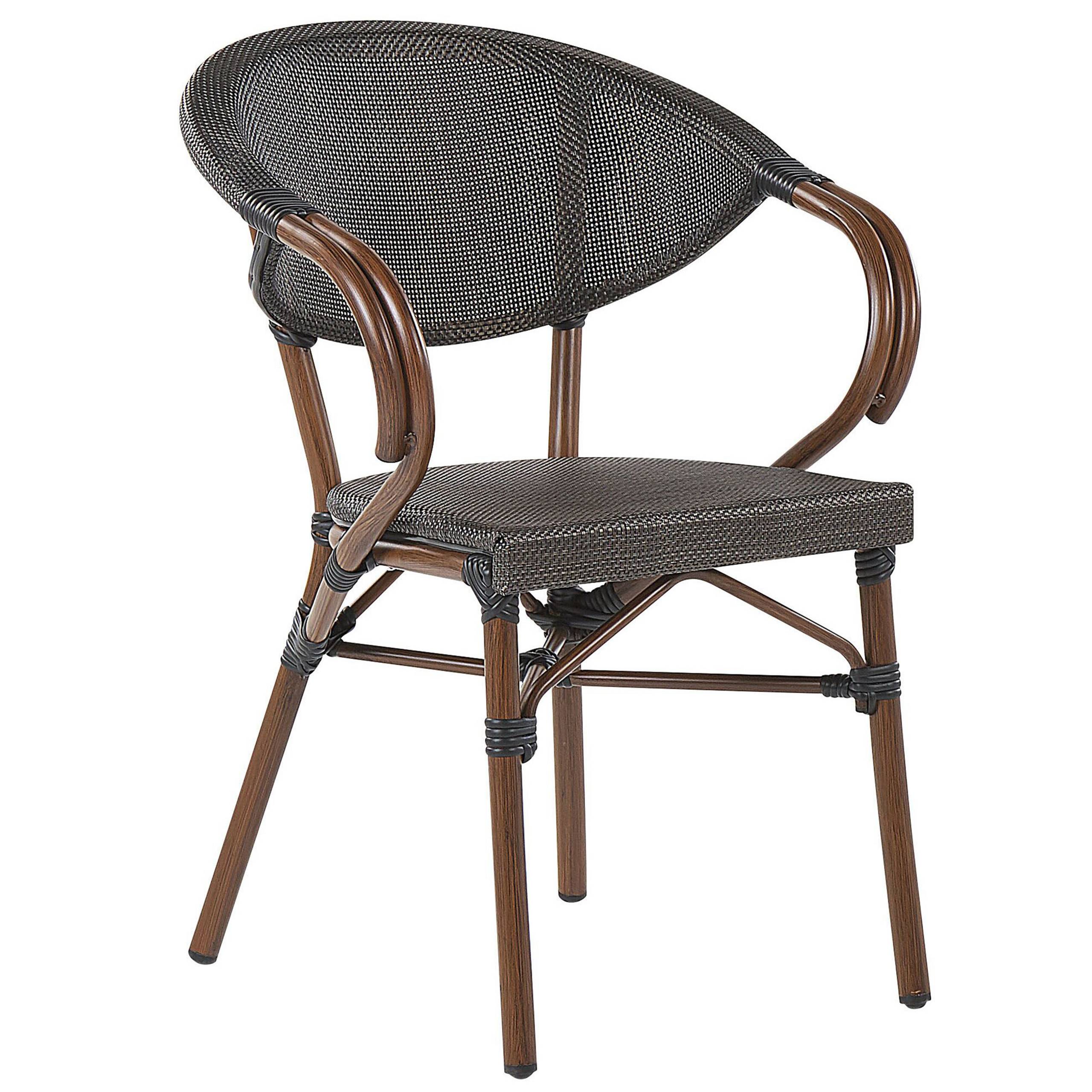 Beliani - Chaise de salle à manger Aluminium Gris CASPRI - Beliani - Imagen 3