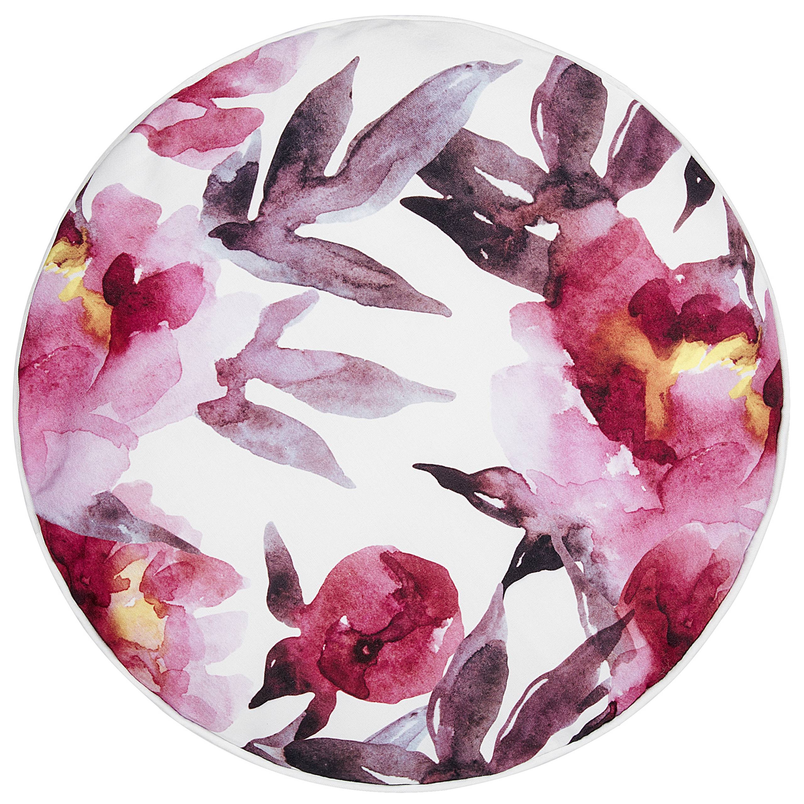 Beliani - Coussin d'extérieur Polyester Rose LANROSSO - Beliani - Imagen 4