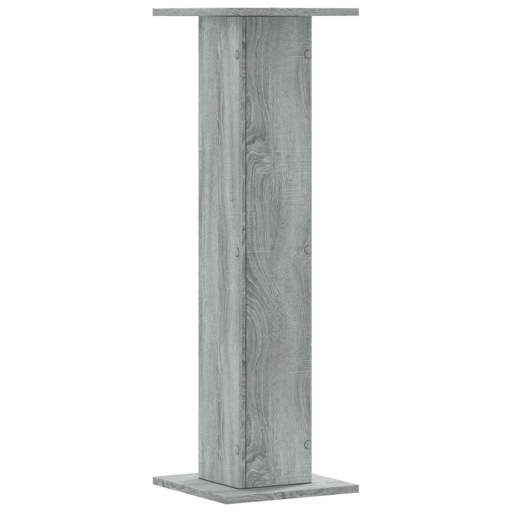 Vidaxl - Supports pour plantes 2 pcs sonoma gris bois d'ingénierie vidaXL 3307878 - Image 8